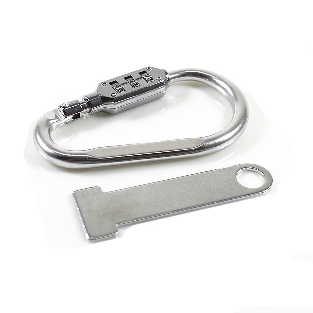 TEMU Motorcycle Bicycle Anti-theft Helmet Lock Combination Code Lock W/ Luggage Handlebar Padlock Dirt Bikes Old School Universal