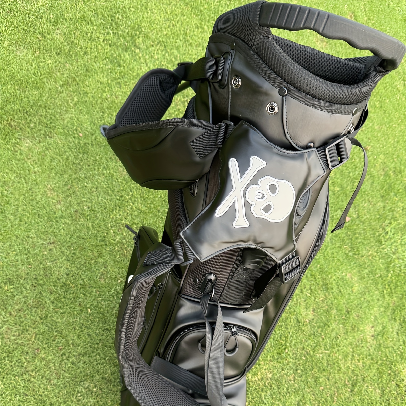 人気便利グッズ skull bag stand golf lightweight design durable quality high その他