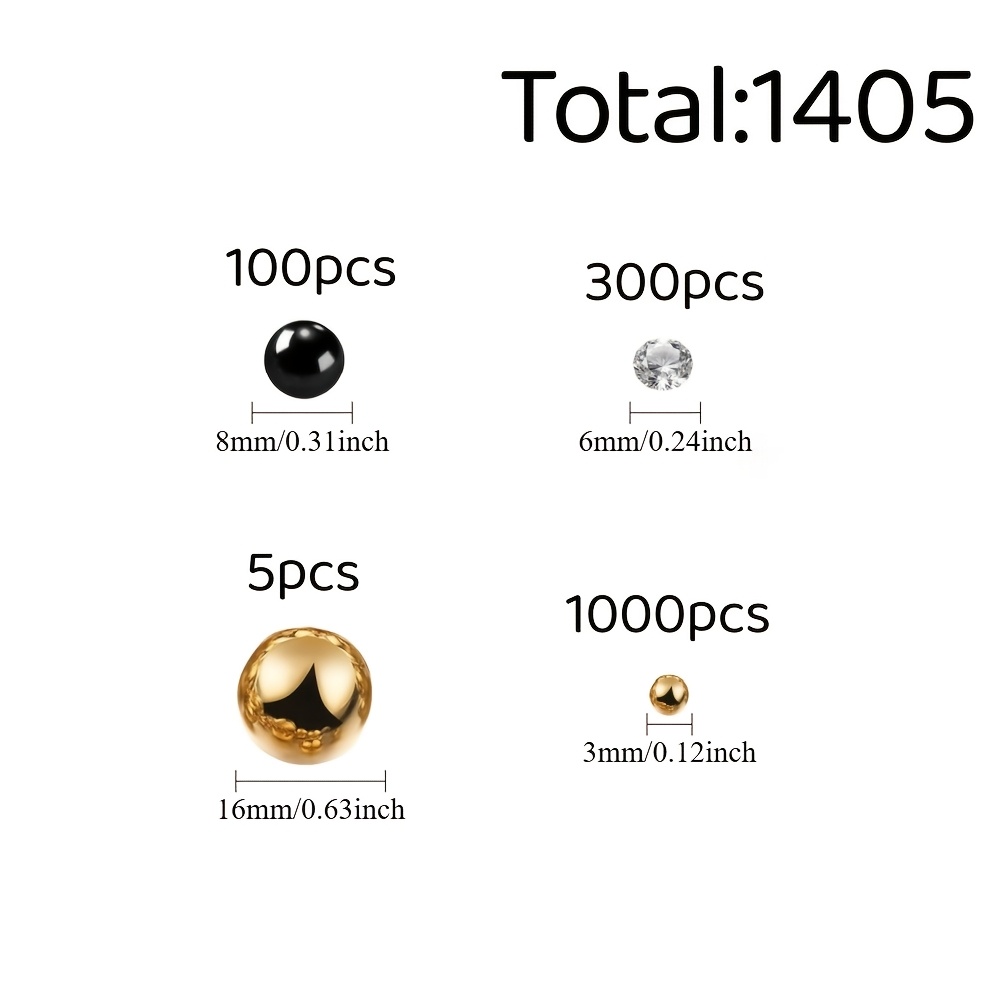 E-shop 1405 Stk. Perlen für Tischdekoration Vasen, schwarze goldene Perlen, Vasenfüller für , für Tischdekoration Zuhause Tisch Party Deko Hochzeit,