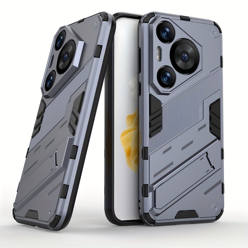 Huawei Pura 70/70 Pro/70 Pro+ Punk Style TPU Holster Case with Kickstand Shockproof Protective Cover_voghion.com