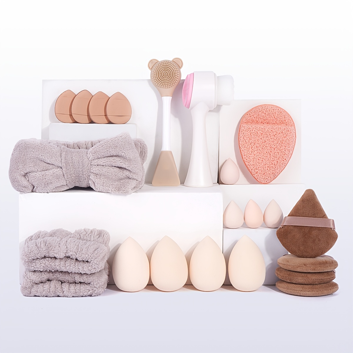 22 23Pcs Professional Makeup Tools Kit Sponge