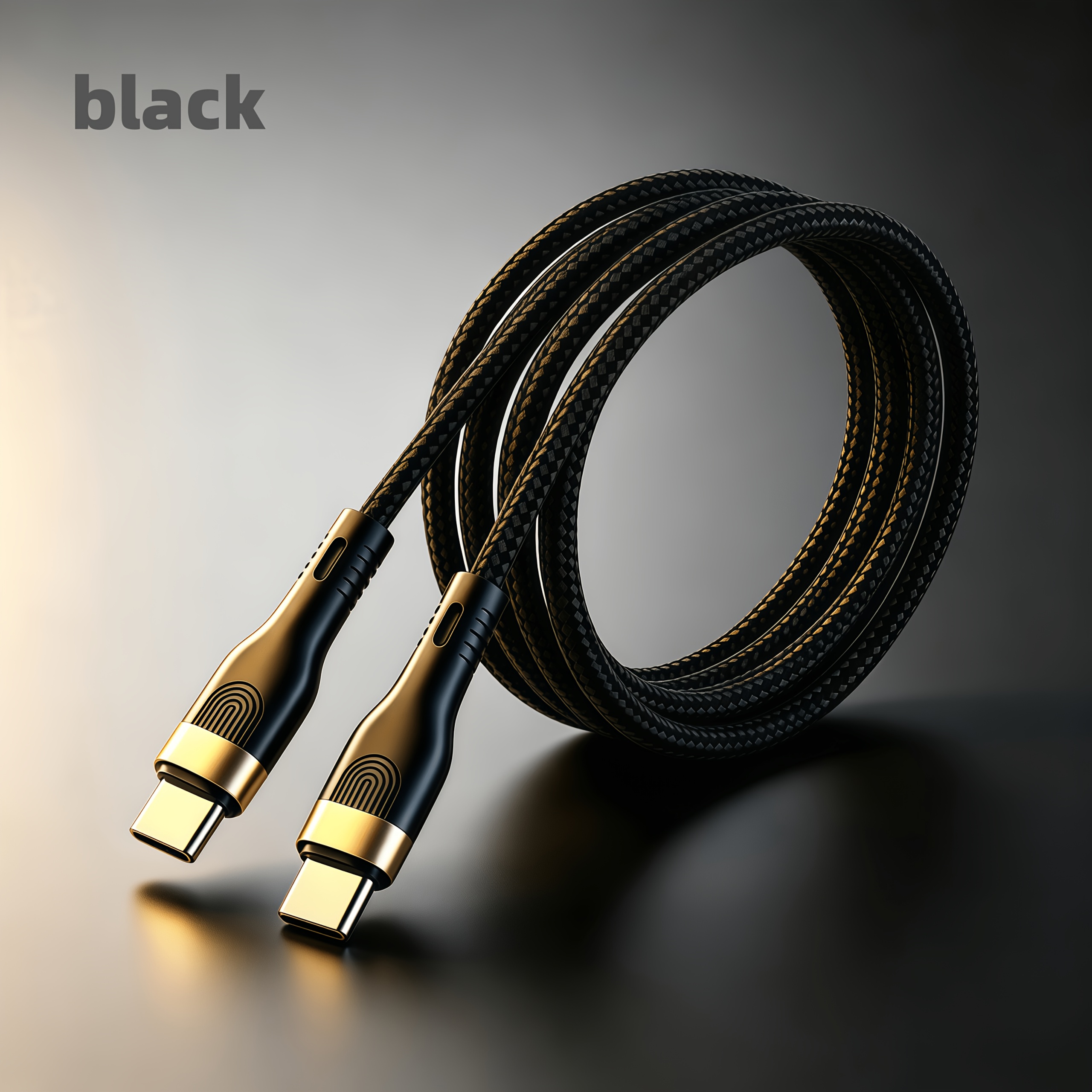 TEMU 1 Or 3 Pd60w Usb C To Usb C Fast Charging Cables, Nylon Braided Type-c Charging Cables Suitable For Mobile Phones, Tablets, And Laptops