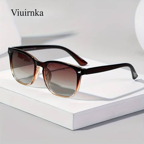 1pc vintage polarized unisex with protective case stylish driving glasses fashionable design suitable for men and women lightweight and comfortable high quality lenses ideal for activities and daily wear