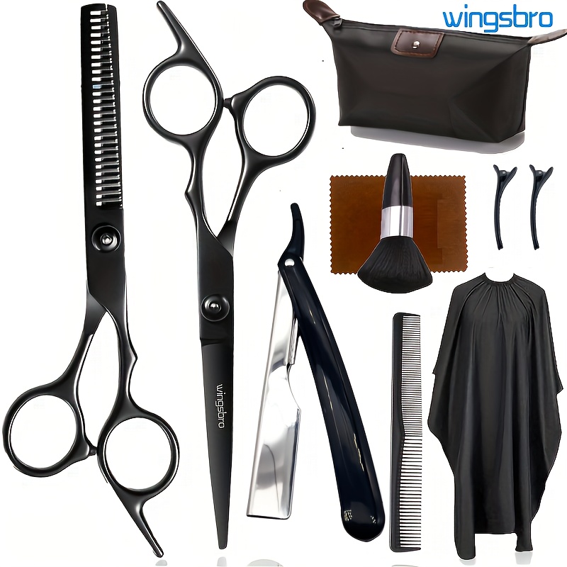 

1 Set Of Hairdressing Scissor Set, 6.5 Hairdressing Scissor Set, Suitable For Hairdressing 8 Colors Optional