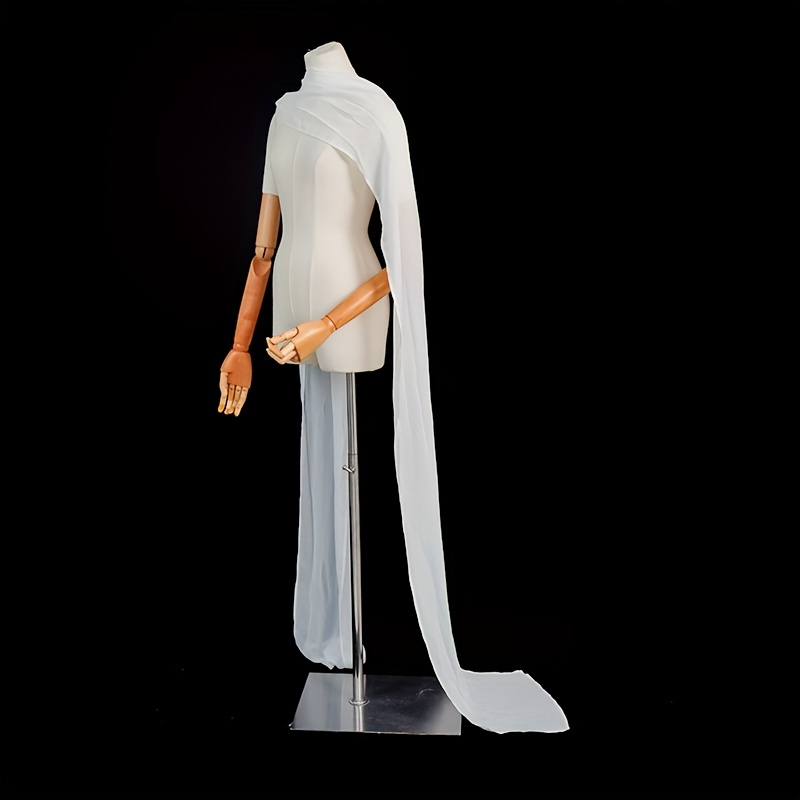 E-shop 1 Stück Damen Ultra-Langer Chiffon Schal/ Geeignet für Hochzeiten, Abendpartys und