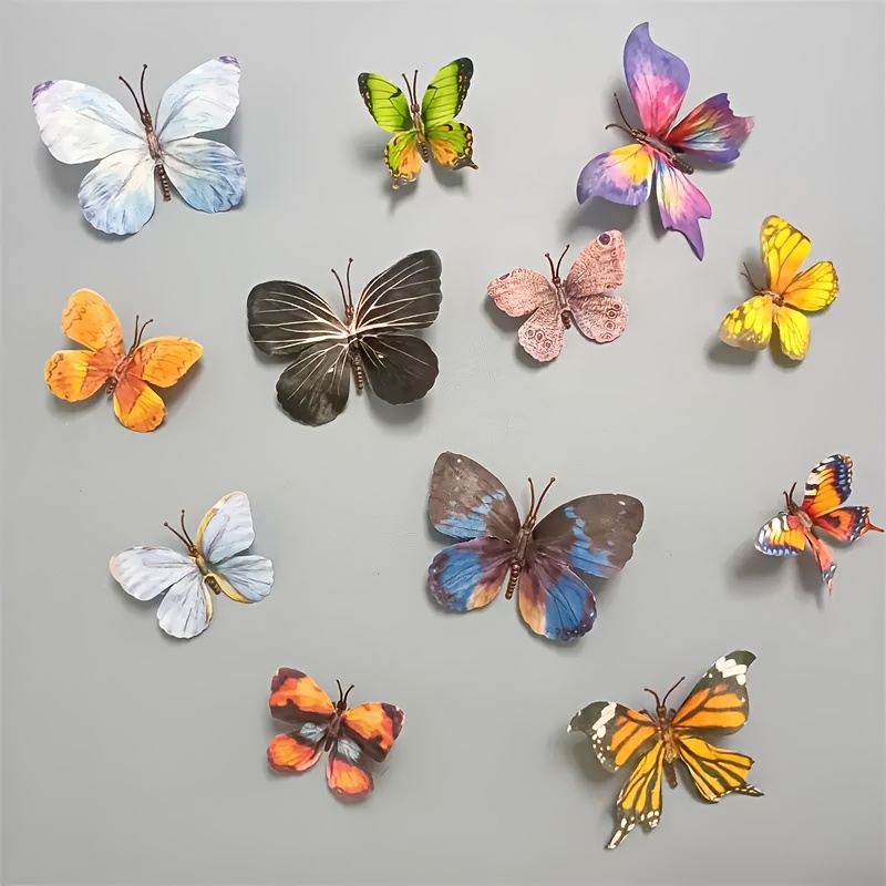 Image of 6/10/12pcs Mixed Set / Realistic 3d Flowers. Perfect For Car And Home Decoration, Clothing Embellishments, A Full Atmosphere