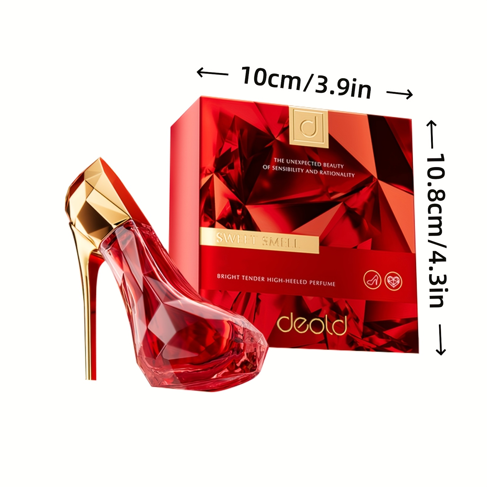 Image of Single Pack Of Women's Fragrance - Floral , Elegant With A , Formaldehyde, Suitable For Daily Use, Gatherings, Romantic , And As Gifts - Luxurious Scent For Her, Ideal For Parties