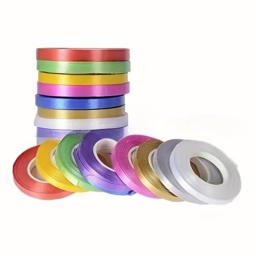 9 rolls of 10 meters colorful craft ribbons suitable for crafts gift wrapping florists wedding and valentines day decorations party decoration bows christmas balloon decorations supplies