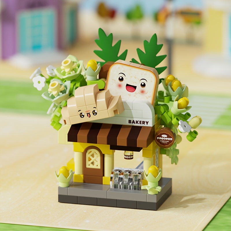 Micro Particle Building Block Street View Set