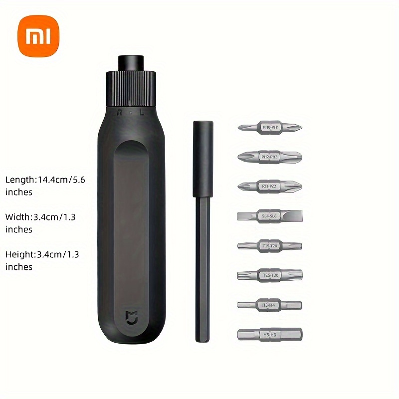 

Xiaomi Mi 16 In 1 Screwdriver, Efficiency , 16 Screwdriver Bit Types, S2 Alloy Steel , 20 Nm,