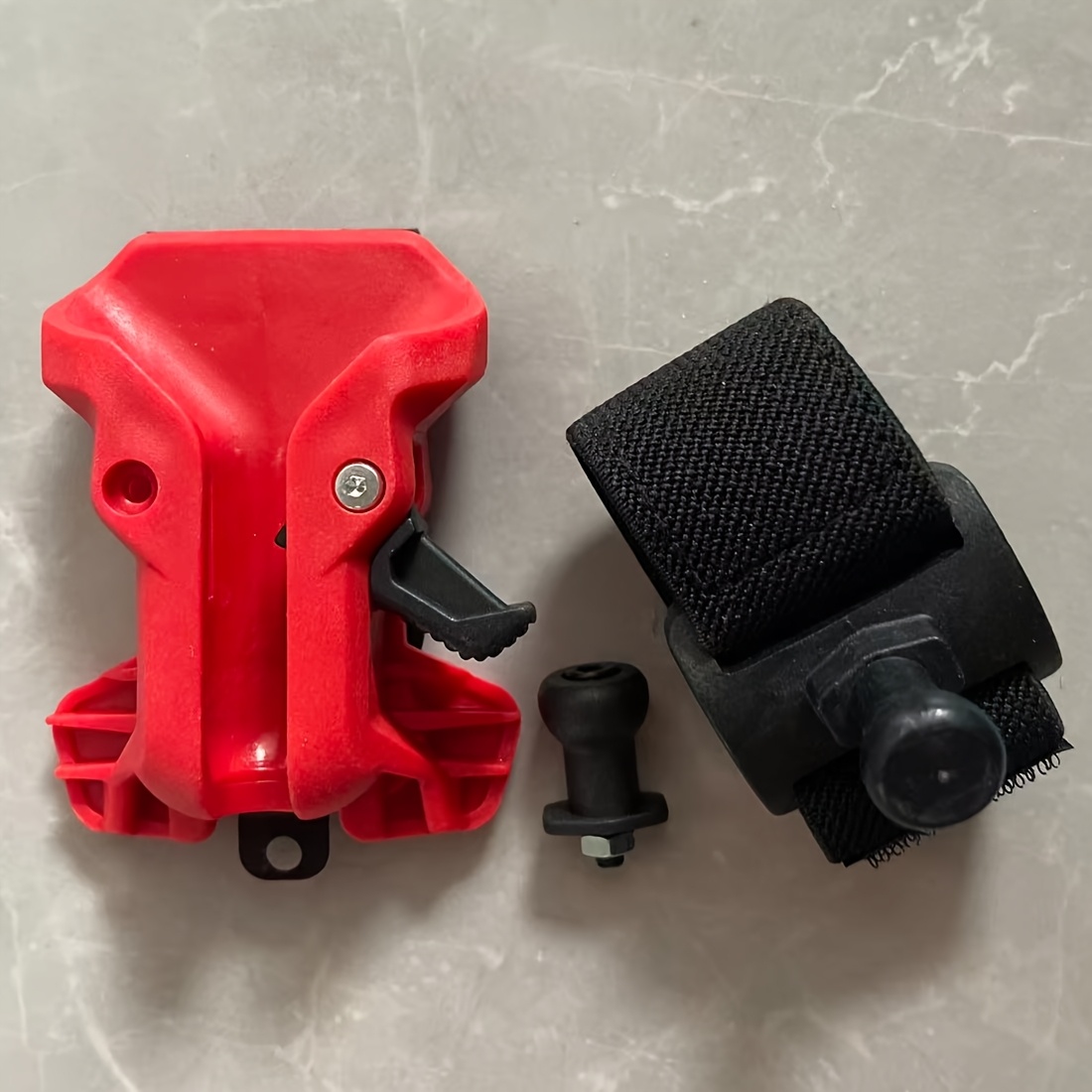 TEMU Crochet de ceinture rouge à rapide et auto-bloquant pour outils électriques, dispositif auto-bloquant pour et les électriques, accroche-ceinture