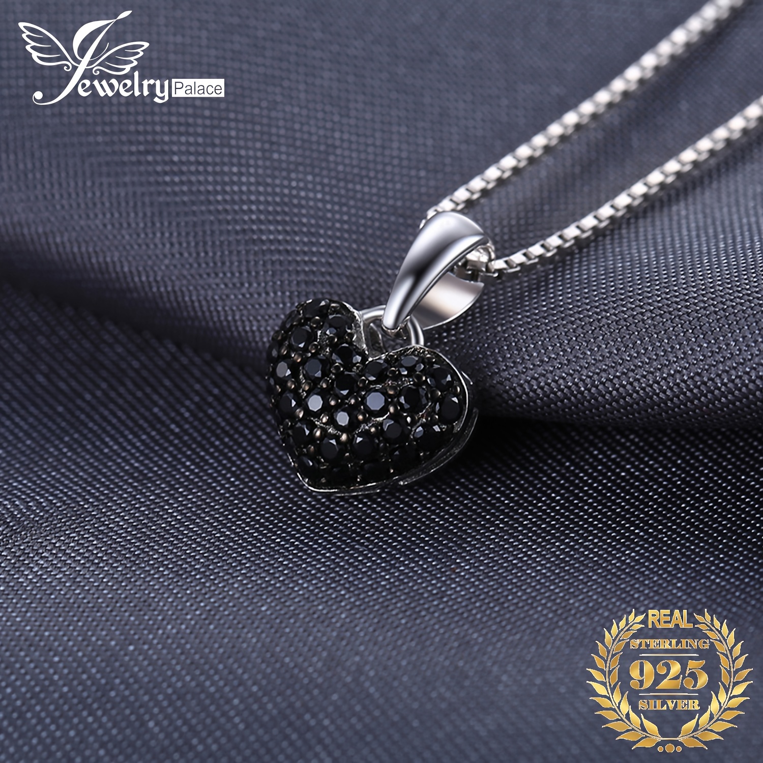 

1pc 925 Sterling And Love Round Cut Silver Pendant Necklace For Women For Daily Decoration For Dating Gift