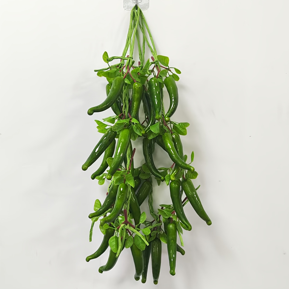 

2pcs/4pcs Artificial Chili Pepper Garland, Handcrafted Mixed Color Plastic Hanging Decor For Kitchen, Home, B&b, Unique Restaurants - , Labor Day, No Container