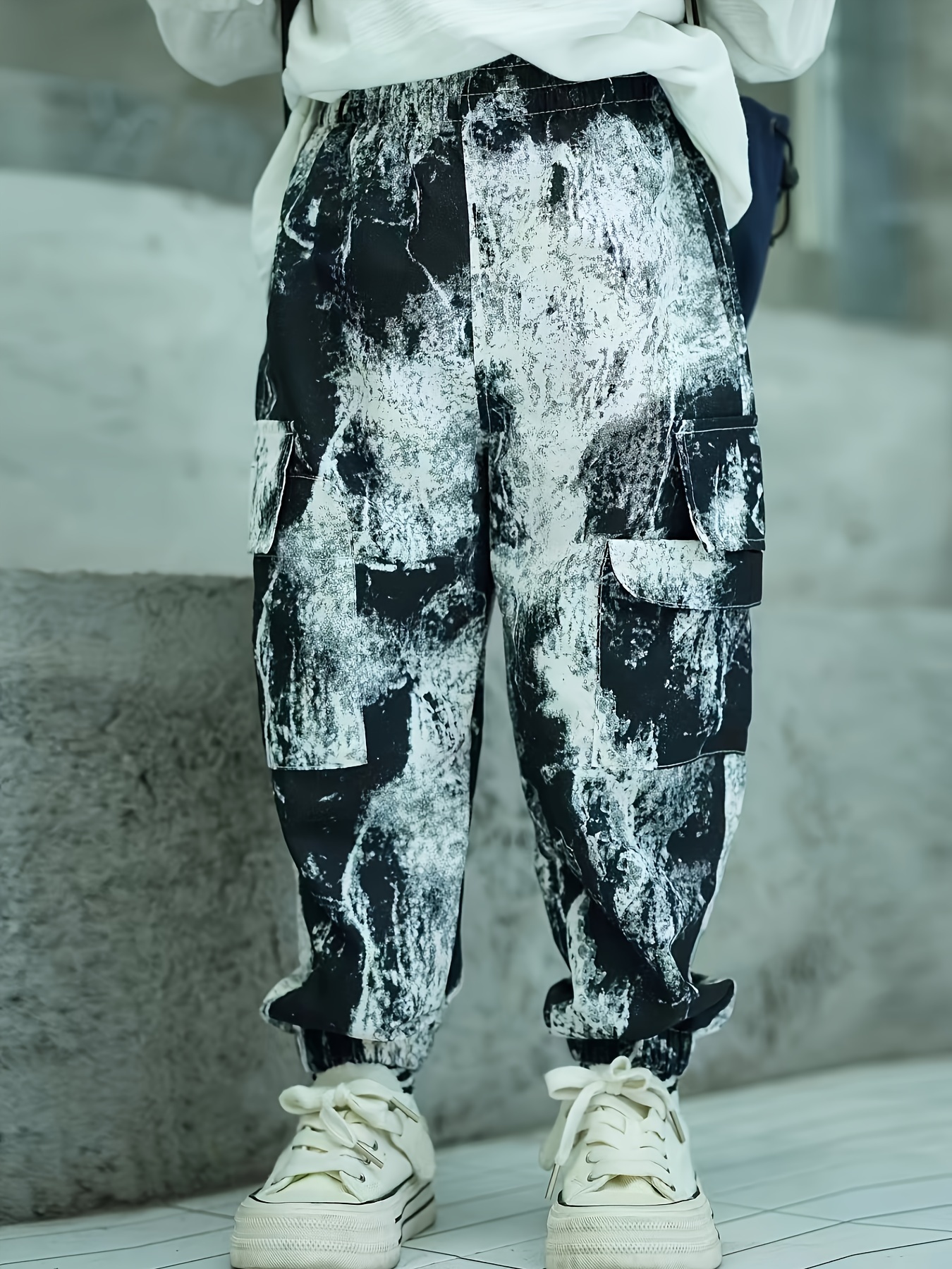 VINKID Printed Trendy Casual Pants パンツ（Popwings Casual Green 