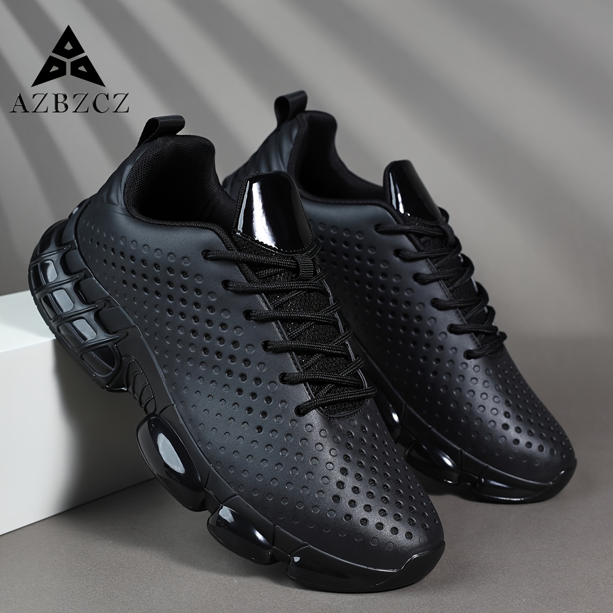 Men'S Athletic Shoes, Low-Top Casual Lace-Up Sneakers, Comfortable Footwear