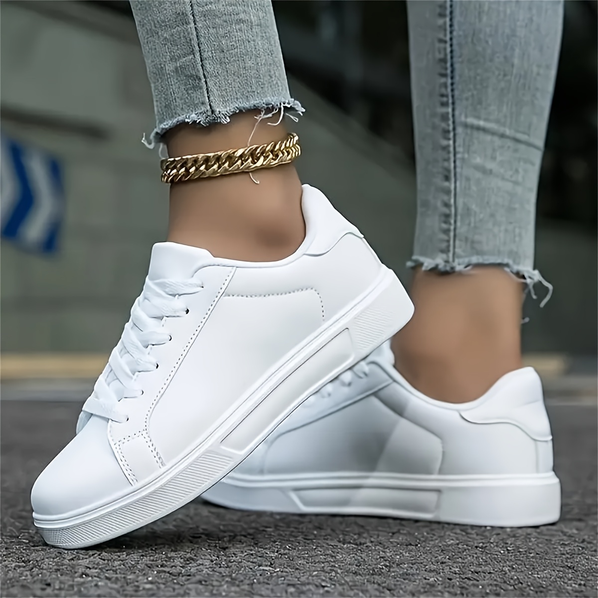 Women'S Stylish And Casual Lightweight Comfortable Versatile White