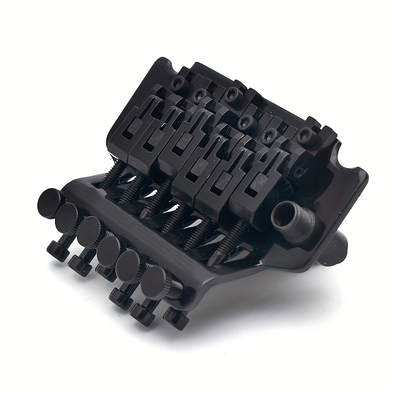 Electric Guitar Tremolo Bridge Double Locking Systyem Black/Silvery/Golden