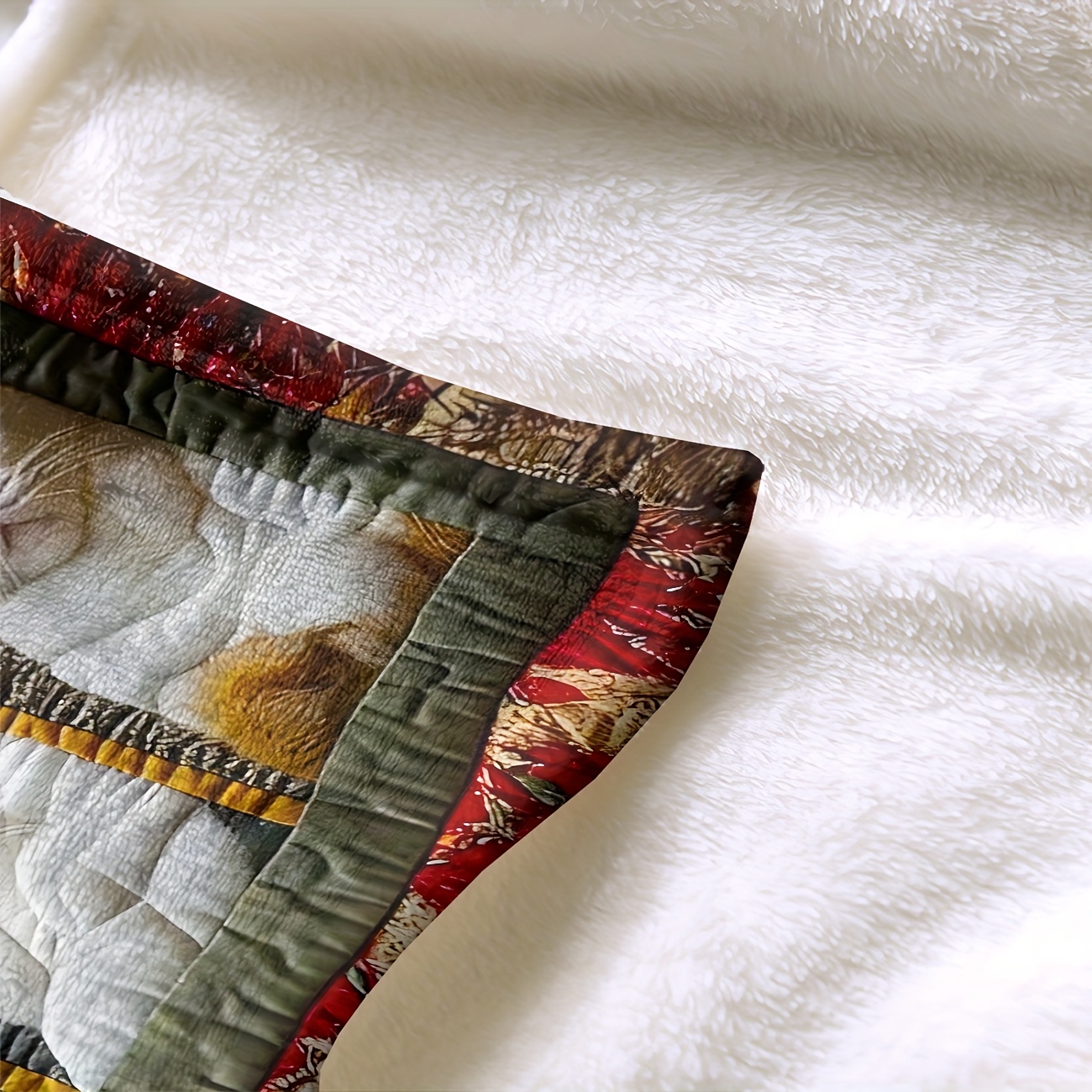 1ks útulná mačacia patchworková flanelová   - mäkká, teplá a ľahká s rozkošnými mačacími tvármi v oranžovej, bielej, sivej, čiernej a - perfektná na pohovku, posteľ, cestovanie, kemping alebo použitie v kancelárii, útulná cestovná   | deky s motívom mačky | pohodlná textúra Podrobnosti o produkte 7