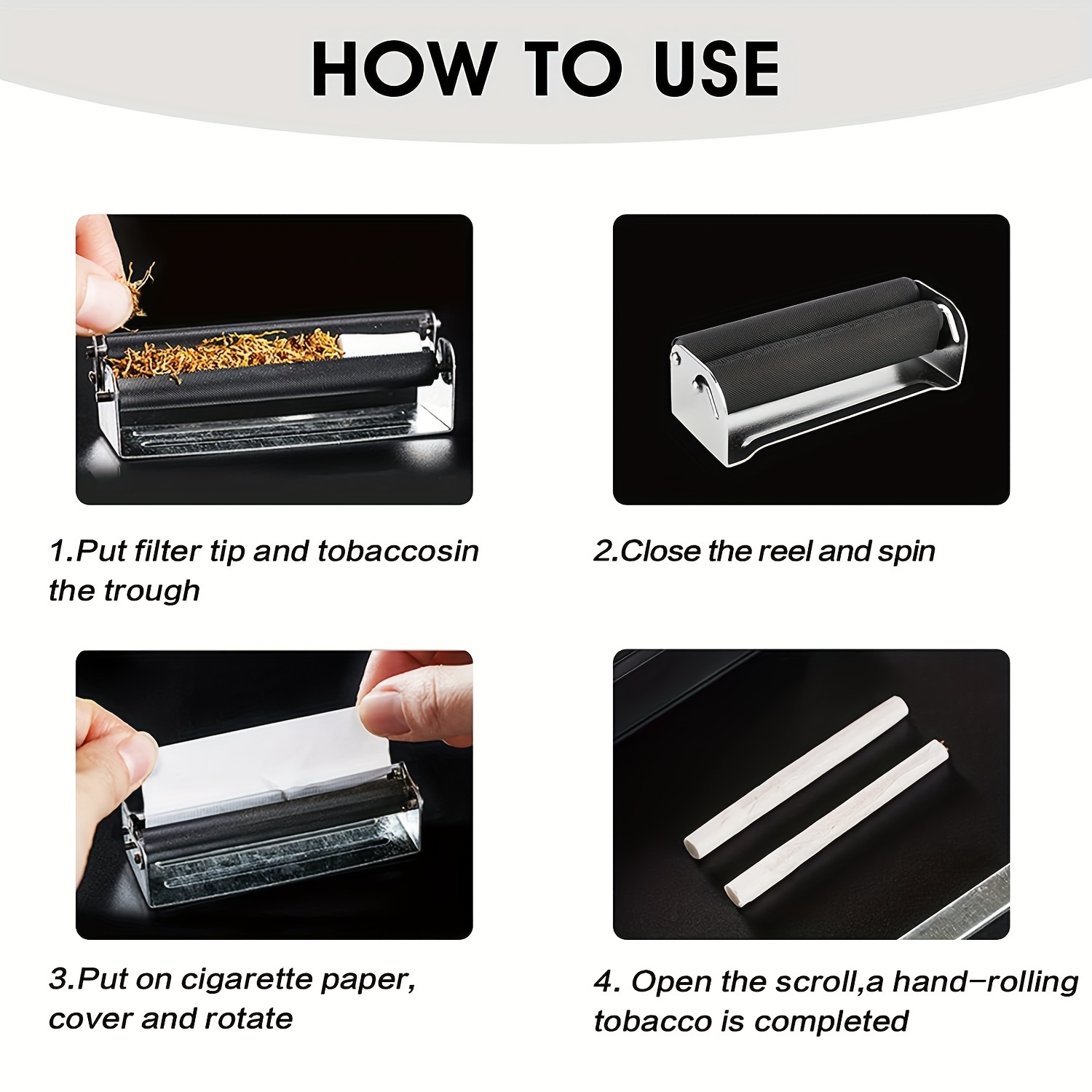 how to use a cigarette rolling machine for beginners 2pcs tobacco maker cigarette rolling machine roller