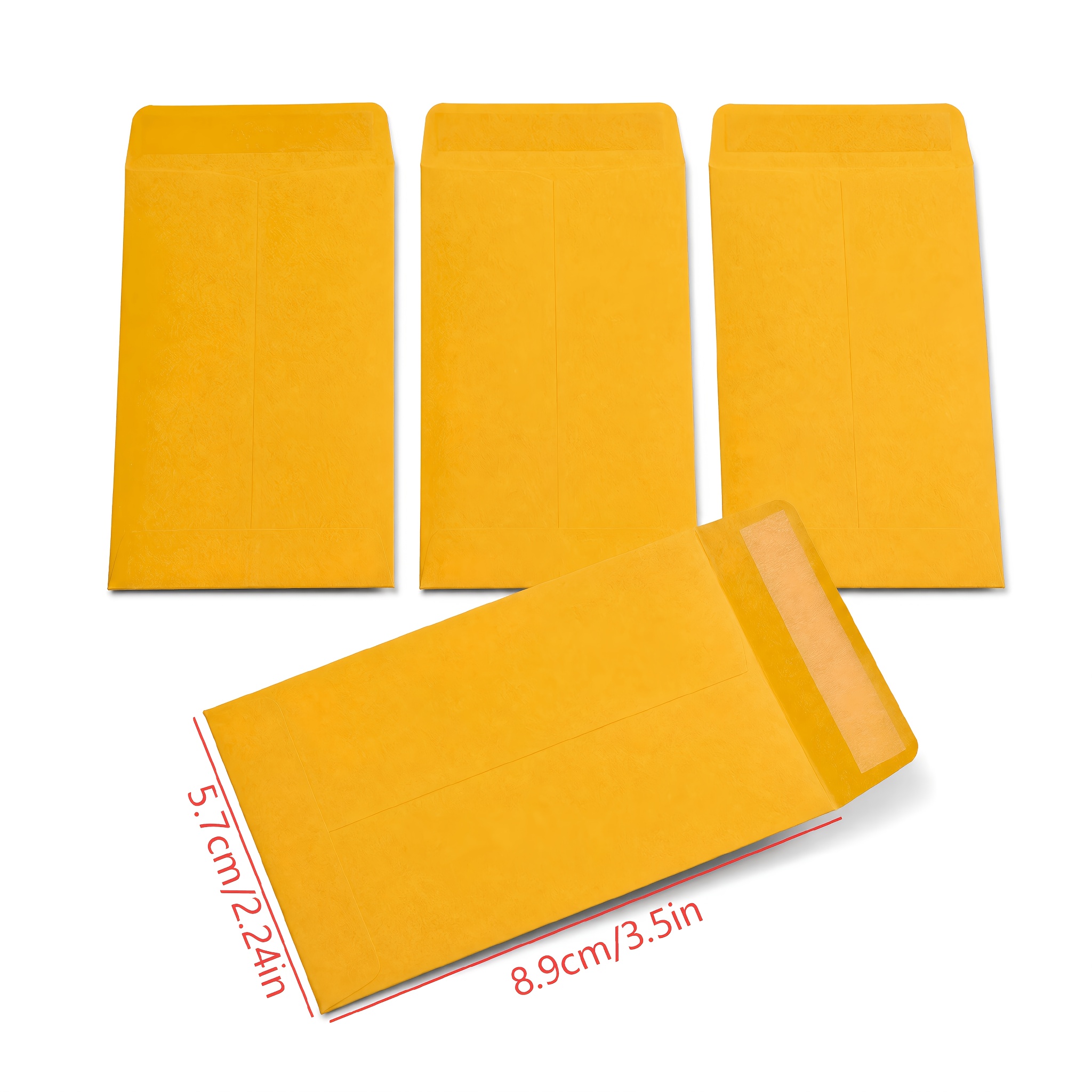 TEMU Lot de 100 enveloppes autoadhésives pour graines, adaptées pour , première communion, cadeaux de mariage - Sachets-capsules à fermeture adhésive