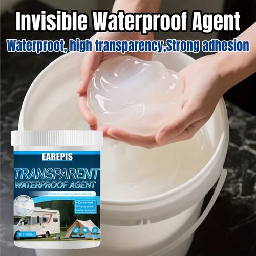 heavy duty waterproof large capacity transparent fast drying strong suitable for concrete trailers rvs repairs grade leak proof all in one waterproofing