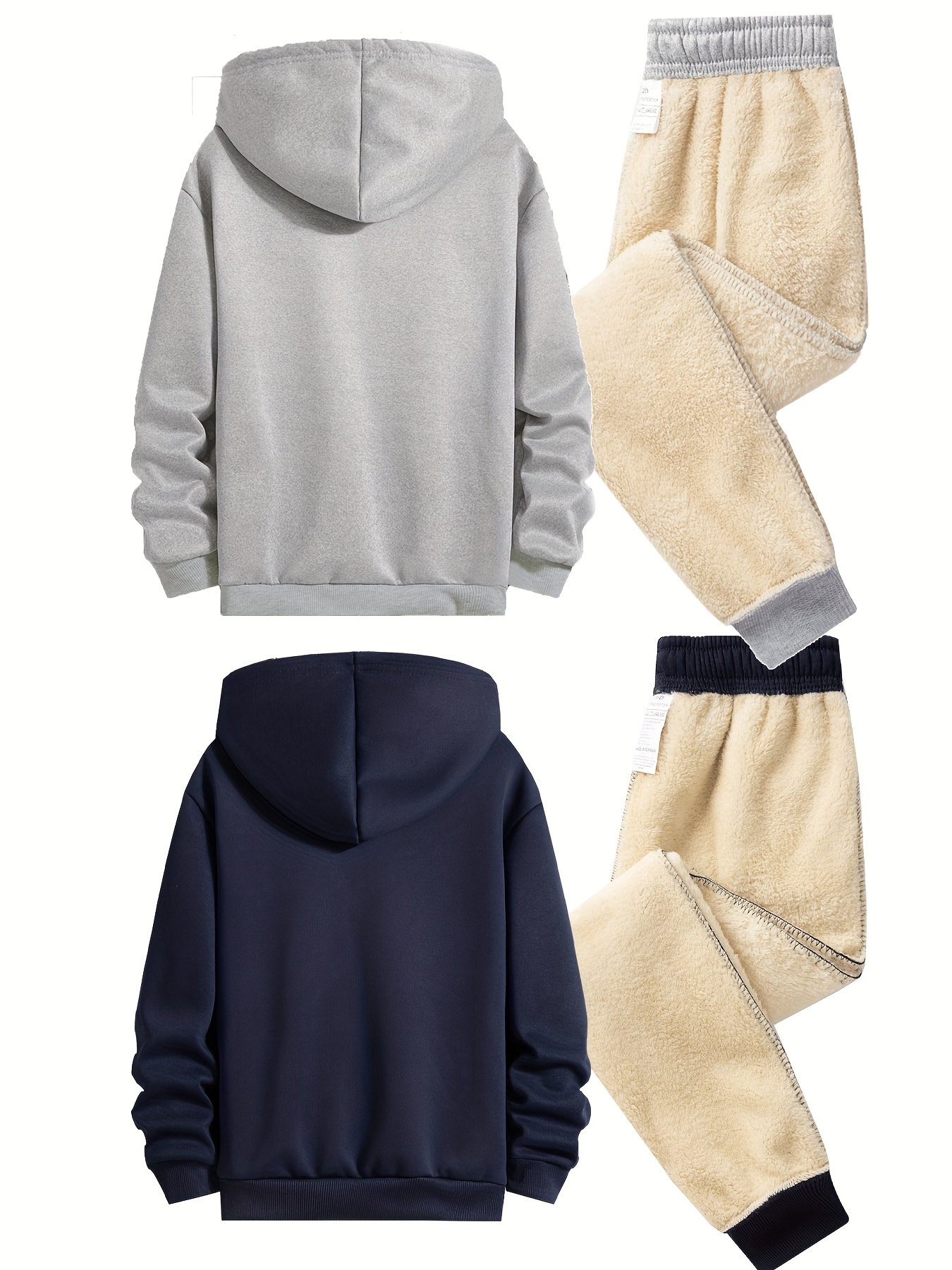 Sanrio's Autumn and Winter Thickened Girls' Four-Piece Set