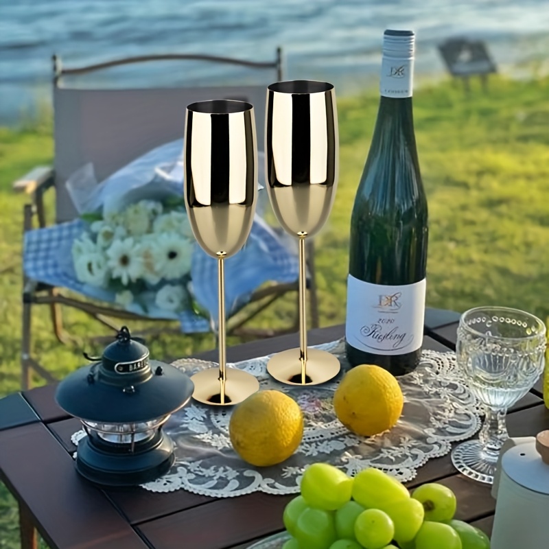 Aazon.co | 12pcs Red Chapagne Flutes,6OZ Acrylic Chapagne Glasses