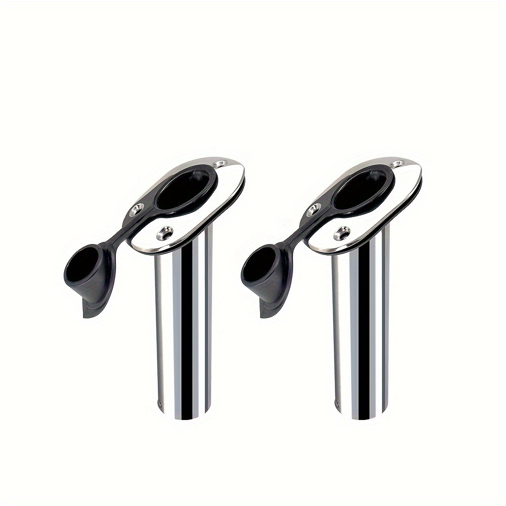 2pcs modern 30 stainless steel fishing rod holder rubber - Temu Kuwait