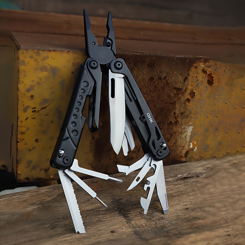 6 In 1 Multi Tool Pliers And Scissors Tactical Folding - Temu Germany