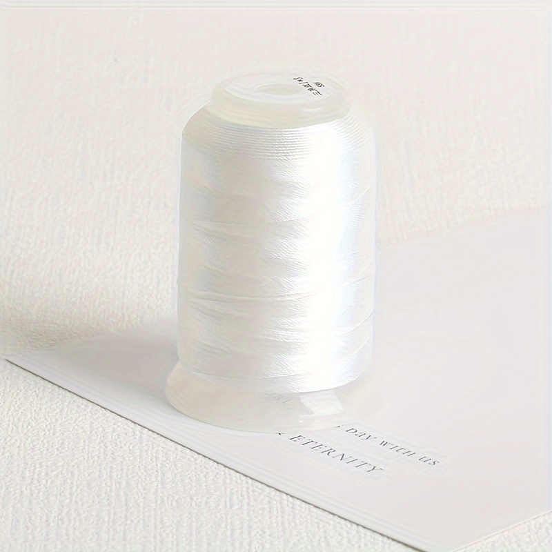 E-shop 350 Meter Garn Strick Stickgarn Stickgarn Häkel Seil Armband Webseil Macaron Farbliche Quasten Helle Nylon Quastenleine Perlen Seil Perlenleine