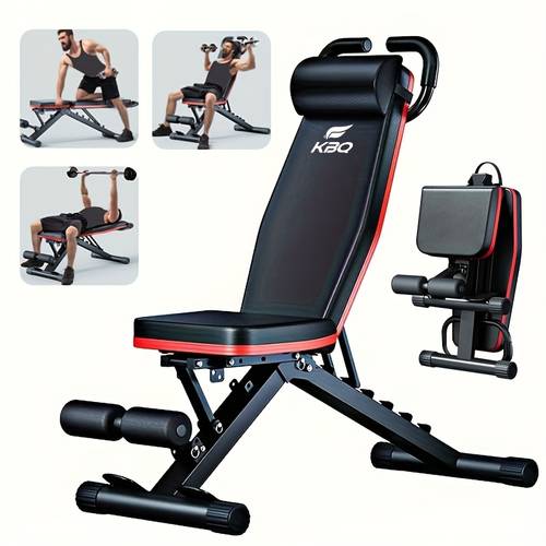 multi functional with 500kg weight capacity 14 uses for home fitness professional multi functional exercise equipment bench seat cushion headrest handles and drawstring for folding
