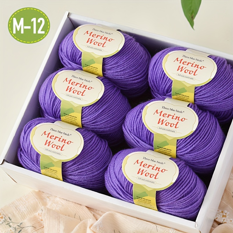 E-shop 6er-Pack, Schöne Schaf-Strickwaren, Kunstwoll-Bundle, Warme Strickweste-Pullover-Mantel, Hochwertiges Strickset