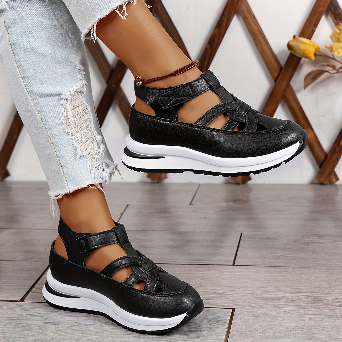 Chaussure Plateforme Chaussure Avec Semelle CompensÃ©e Sandales à