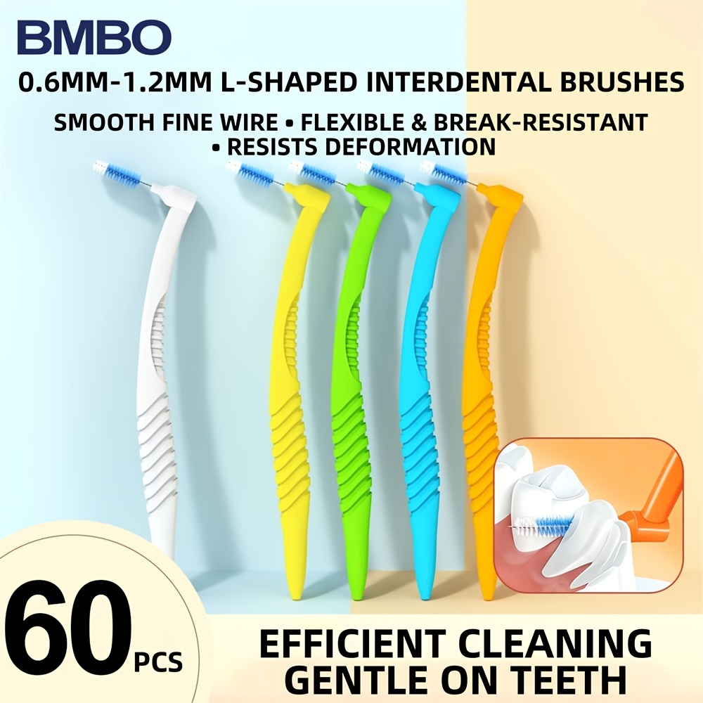 10pcs L Shape Interdental Brush for Oral Hygiene