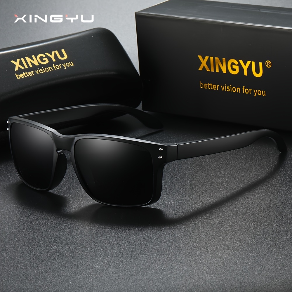 

Xingyu, Minimalist Fantasy Y2k Square Polarized Sunglasses, For Men Women Casual Business Outdoor Sports Party Vacation Travel Driving Fishing Supply Photo Prop, Ideal Choice For Gift