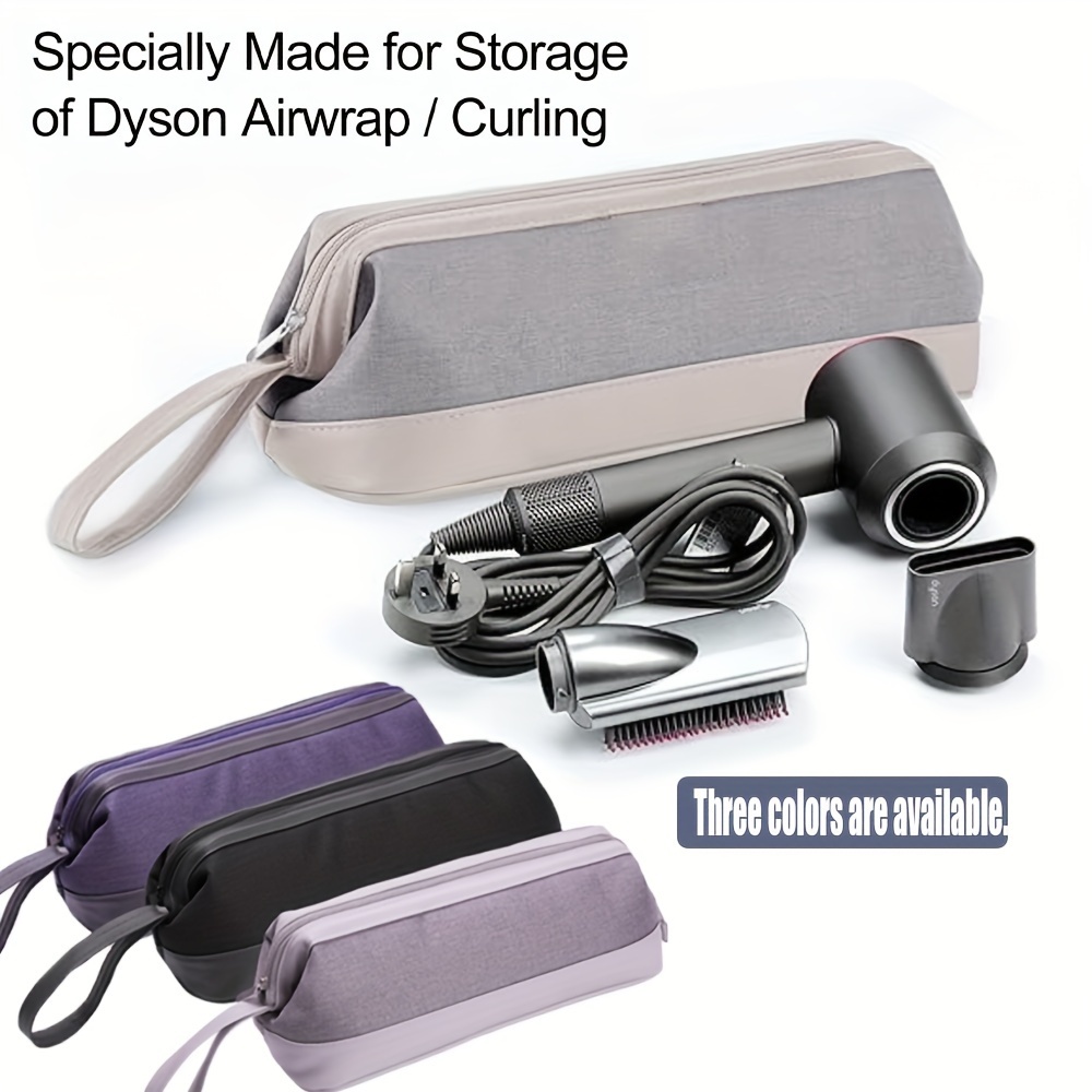 

1-pack Nylon Travel Case For & Curling Iron, Portable Hair Styler Storage Bag With Large Capacity, And Formaldehyde-free For Attachments Protection