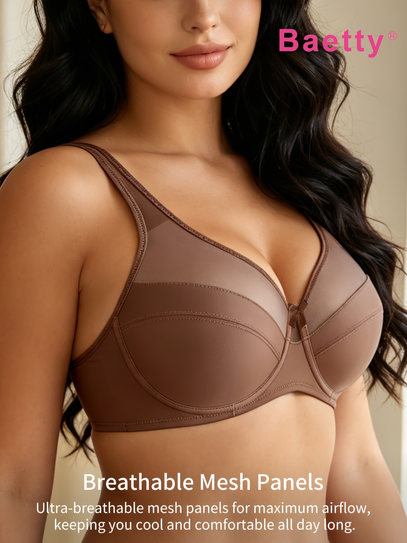 Women's Elegant Minimizer Bra Support and Lift