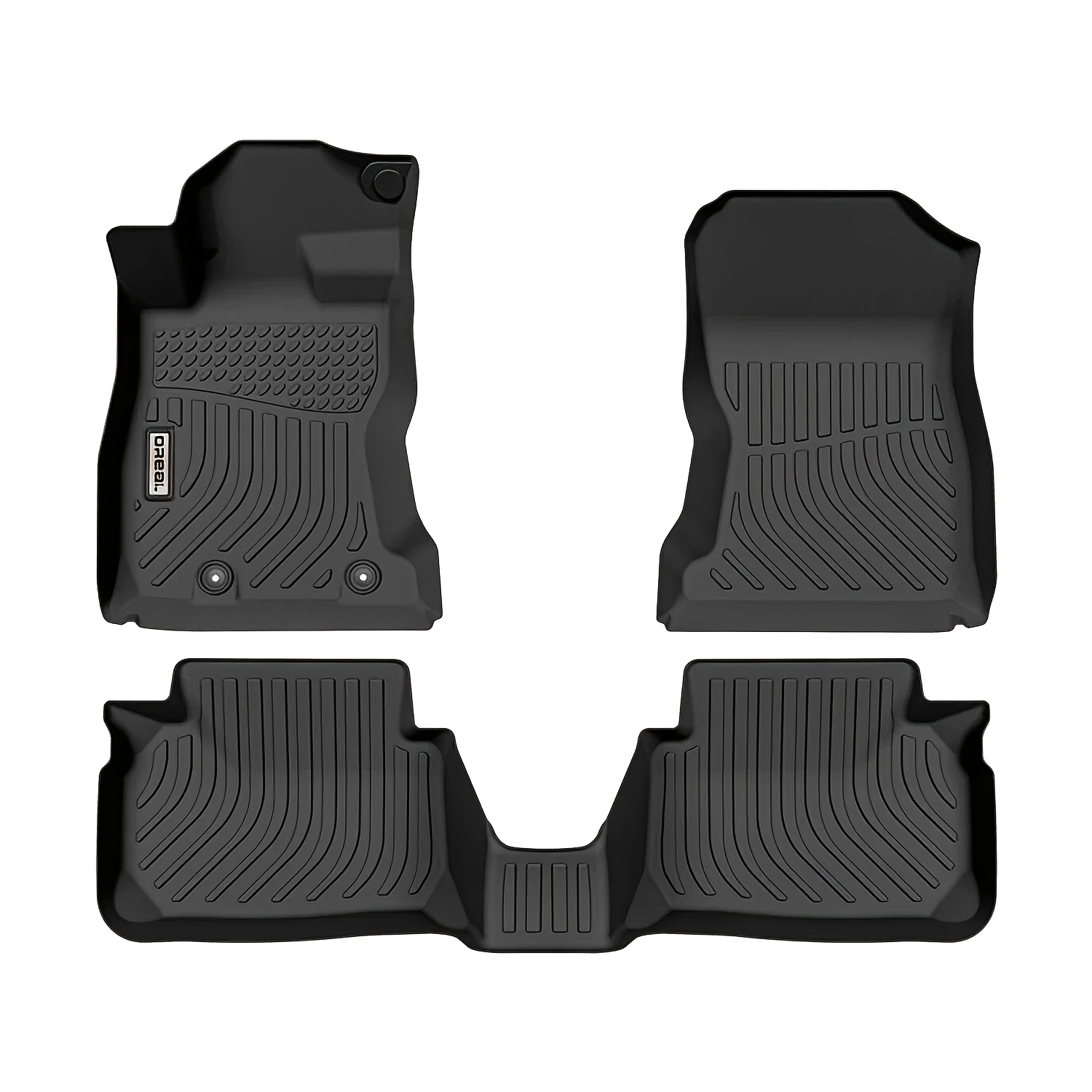 Car Floor Mats Liners Replacement For Subaru WRX 2022-2024 * * Front Rear Heavy Duty Carpets All Weather Black