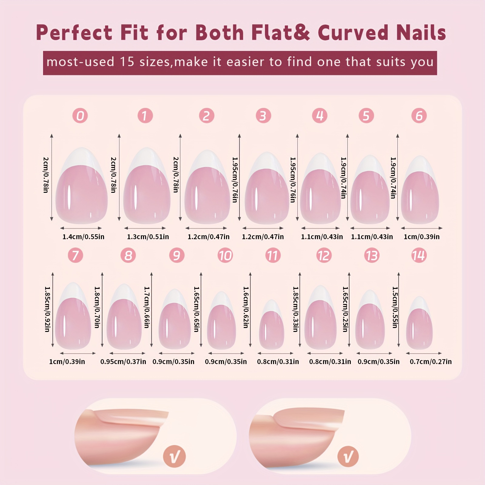 150pcs french nail tips set short oval press on nails removable pre applied tip primer soft gel tips with builder gel top coat easy application fake nail tips for diy manicure details 3