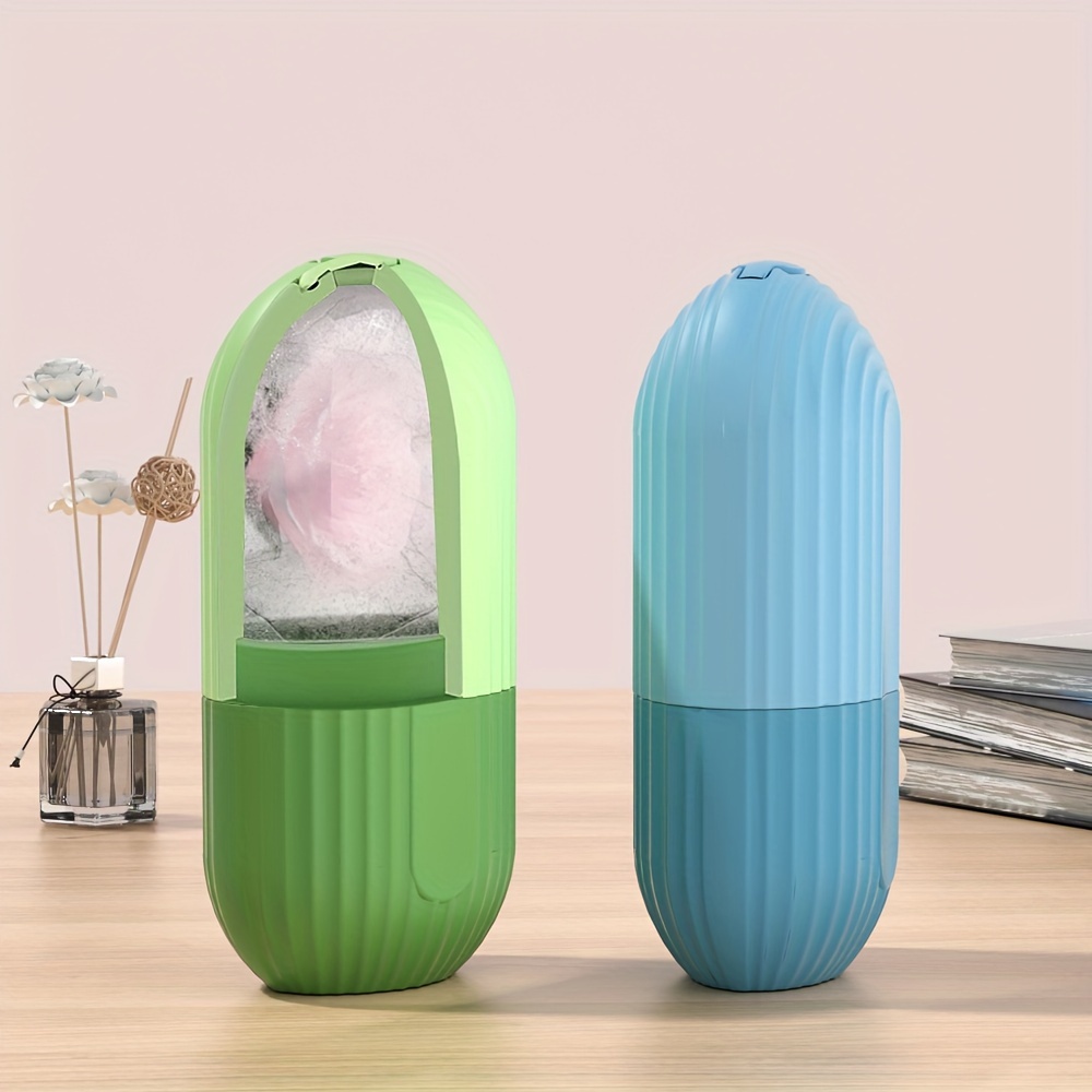 1pc Silicone Facial Ice Roller Revitalizes Skin a Reusable