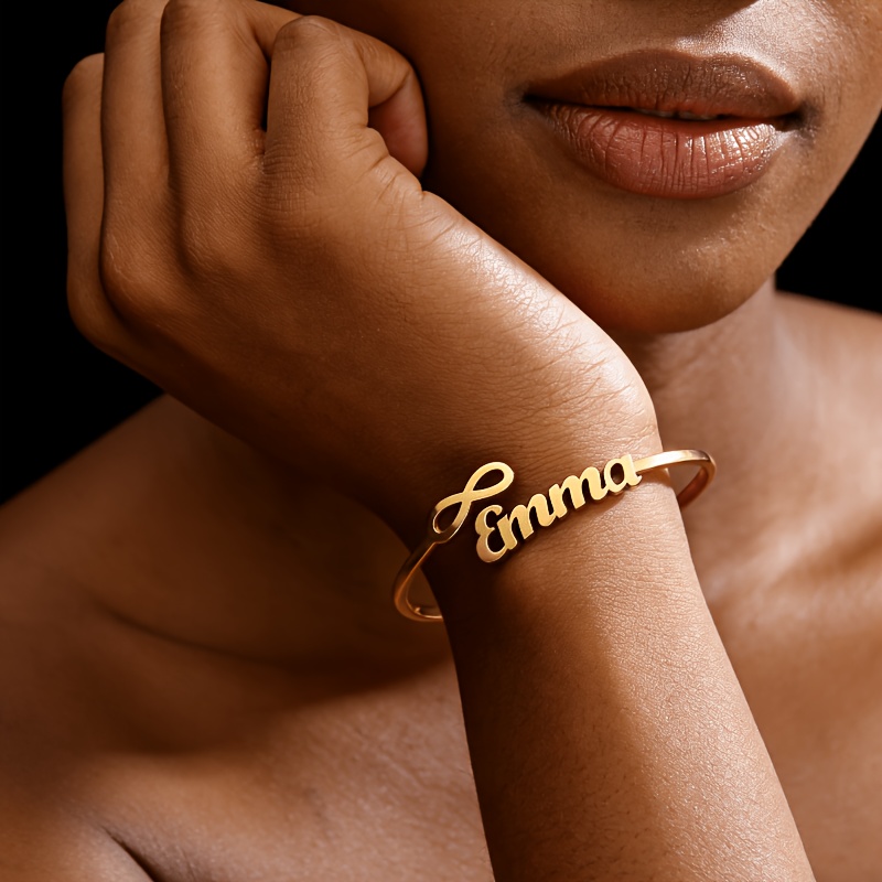 Custom New Personalized Fashionable Minimalist Infinity Loop DIY Bracelet