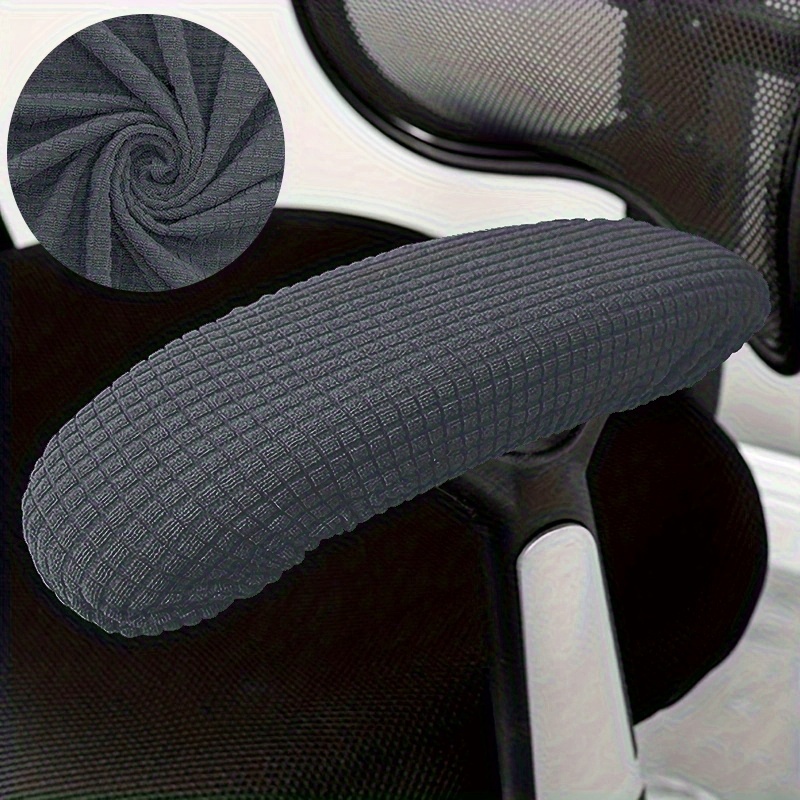 2pcs Fleece Gaming Office Arm Sleeves (chair Not Included)