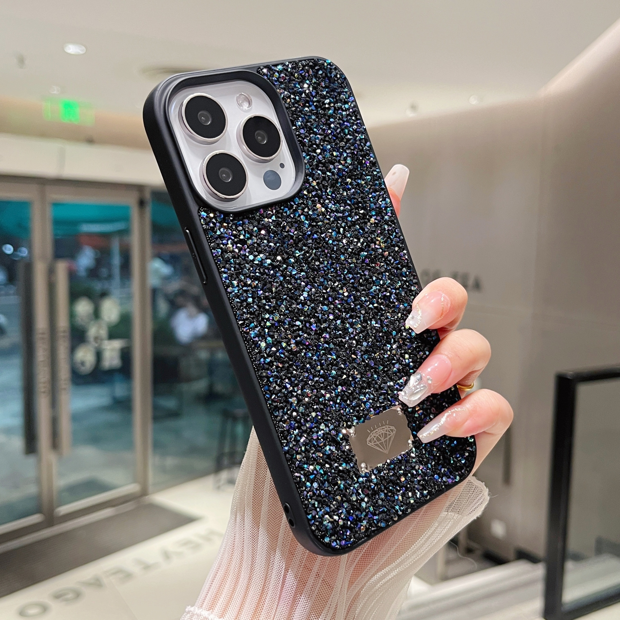 

Of , , 16promax -end , Rhinestones Suitable Iphone Models