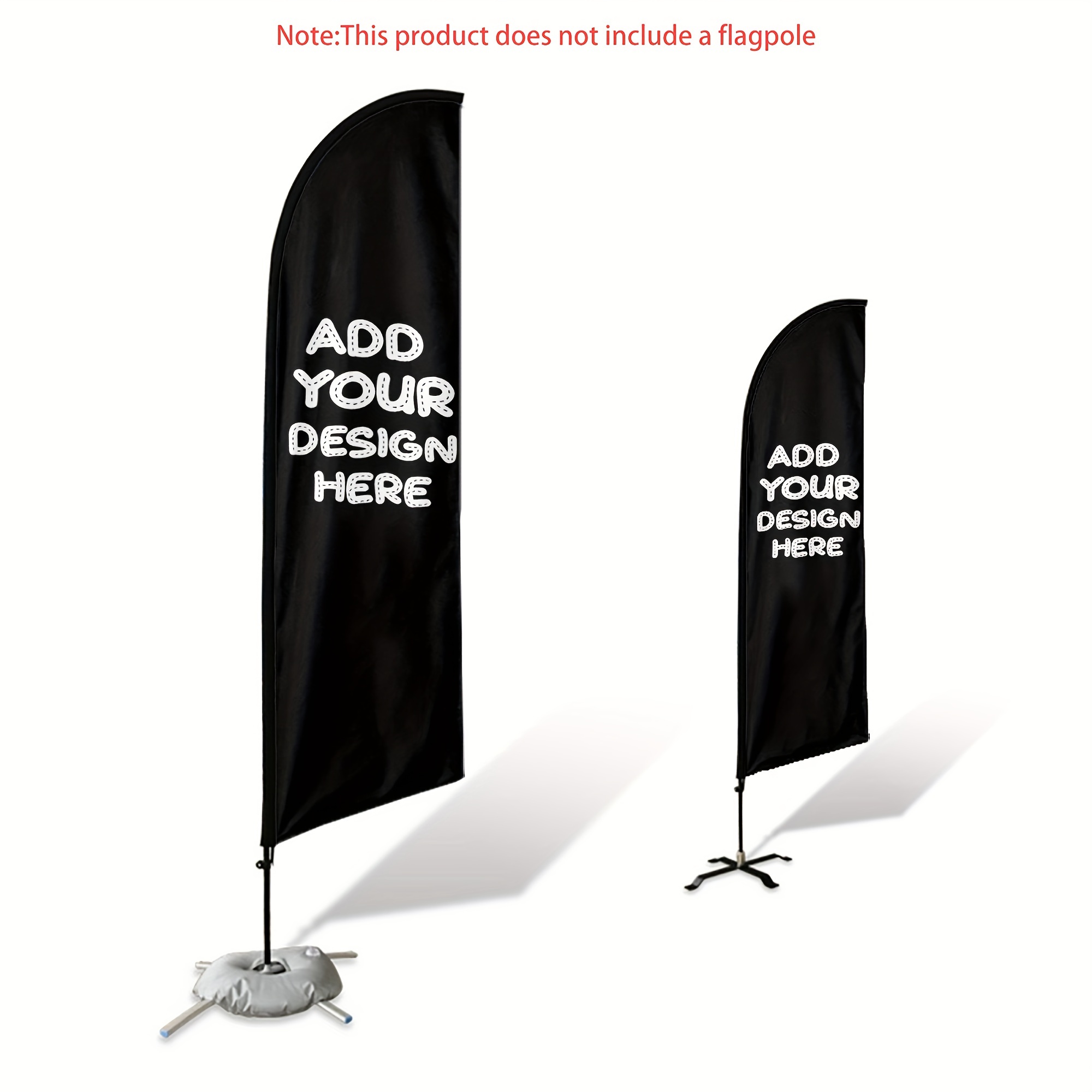 

Custom Knife-shaped Flag With Single-sided Print - Polyester, Uv Resistant, Businesses, Events & Outdoor Promotions