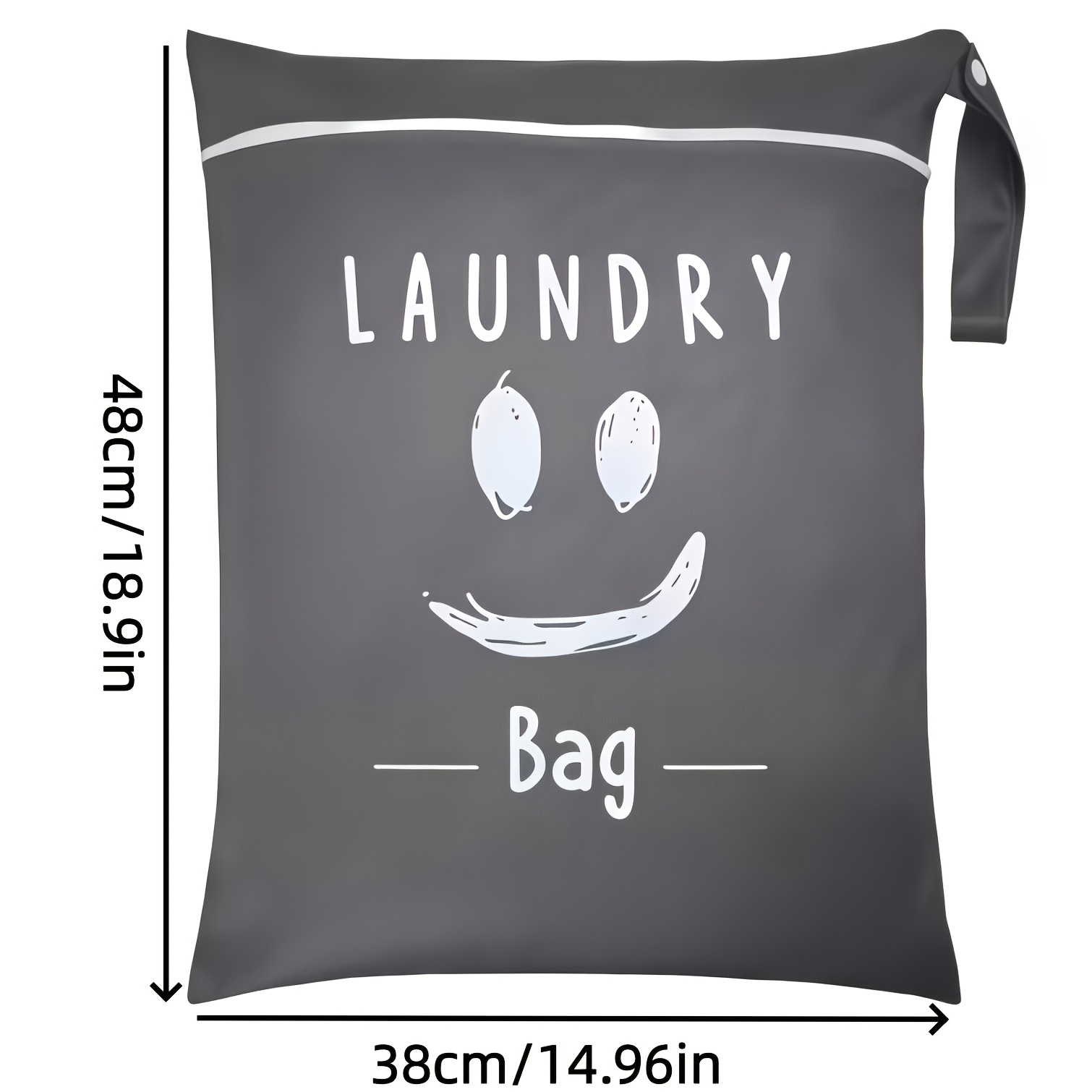 Image of Multifunctional Travel Storage | Polyester Laundry Organizer, Zipper Closure, Portable And Foldable For Daily And Travel Use, Laundry Bags