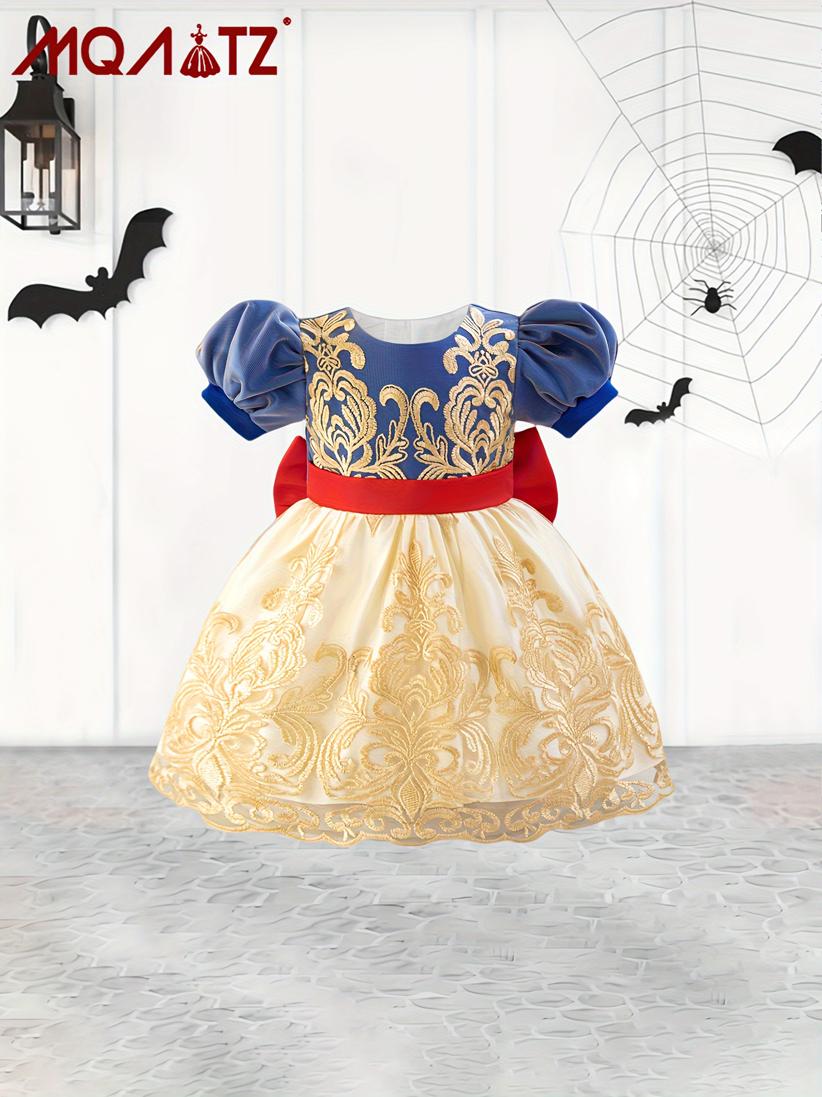 new infant and young children's 1st birthday dress, girls' birthday banquet  dress belt dress striped princess dress holiday dress - kids' fashion -  Temu Nigeria