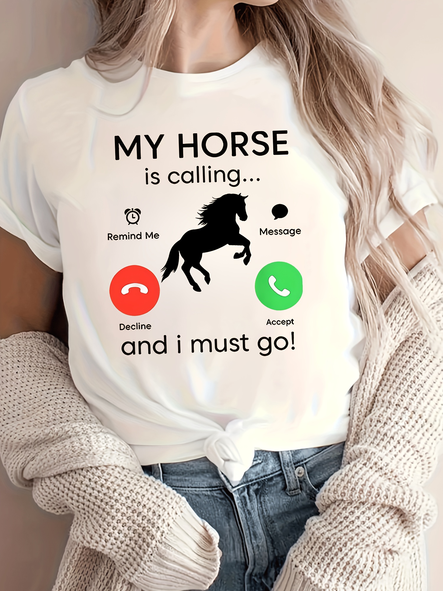 Mi caballo esta llamando...