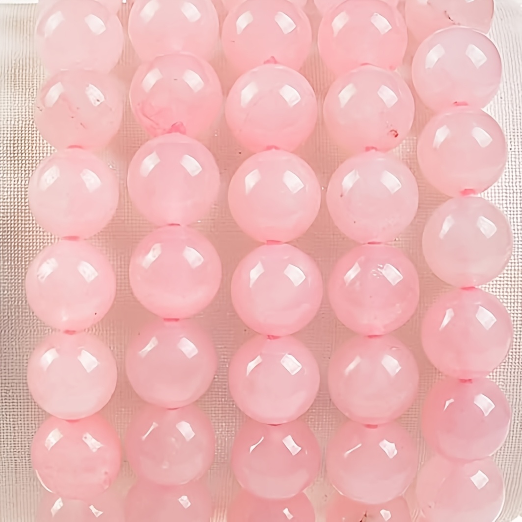 Adjustable Woven Bracelet with Rose Quartz