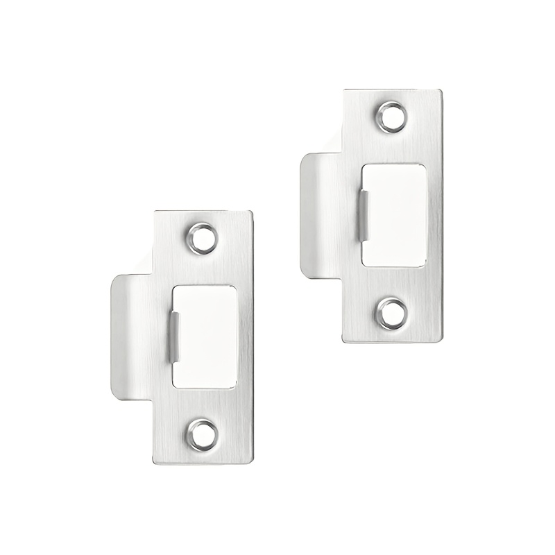 6pcs Set of T-Shaped Door Lock Tongue Plates for Reinforcement