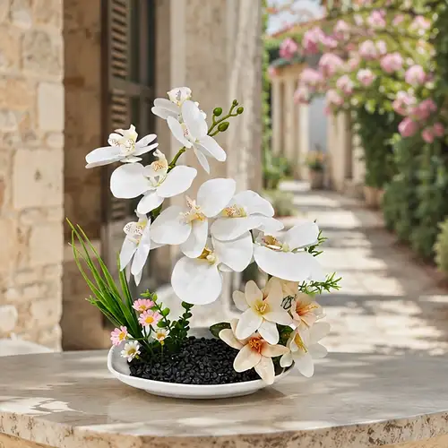 realistische künstliche orchideen